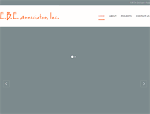 Tablet Screenshot of ebeassociates.com